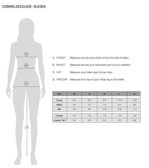 Haute L'Amitié - Premiere Plain Pant HL10045 - Black Bukser 