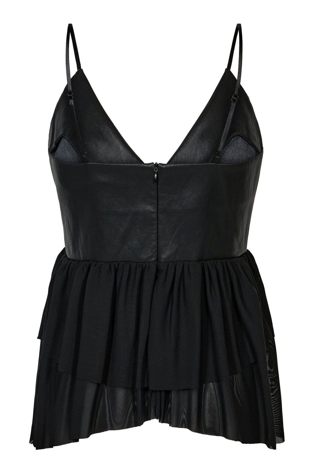 Haute L'Amitié - Pu Mix Top Hl10968 - Black Toppe 