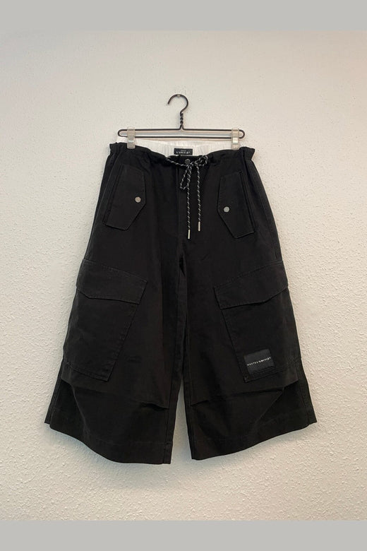 Haute L'Amitié - Pull On Cargo Bermudas HL11005 - Black