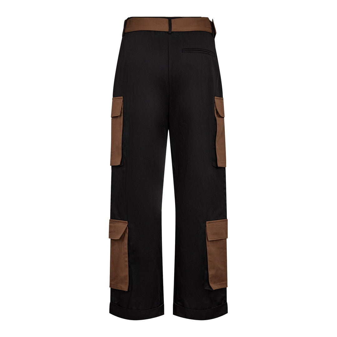 Haute L'Amitié - Rabi Mix Pocket Pant HL10836 - Dusty Mocca Bukser 