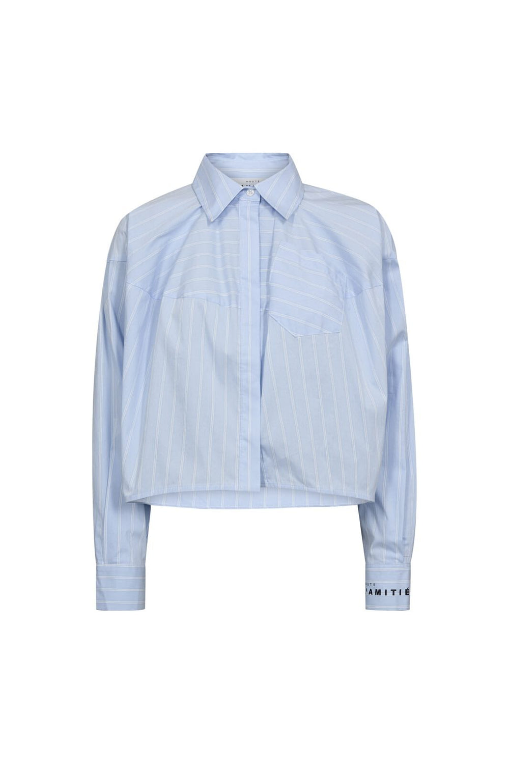 Haute L'Amitié - Sophie Stripe Shirt HL10456 - Pale Blue
