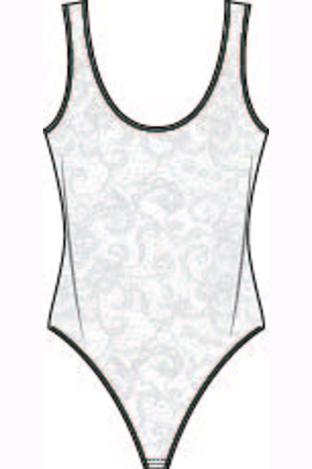 Haute L'Amitié - Summer Lace Body HL10108 - Black