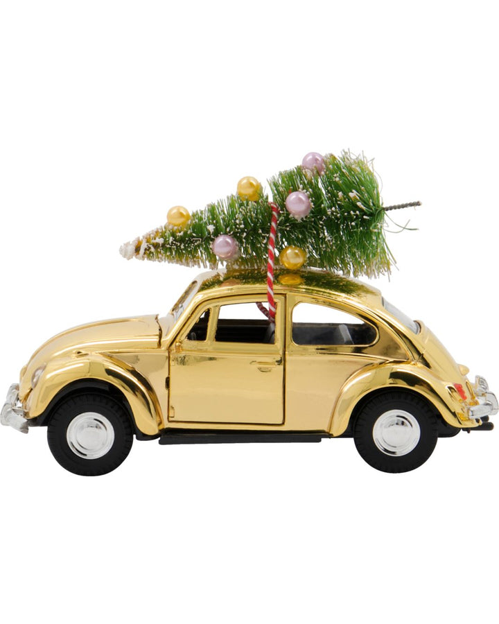 House Doctor - Dekoration, Hdxmas Car, Gylden - 208250025