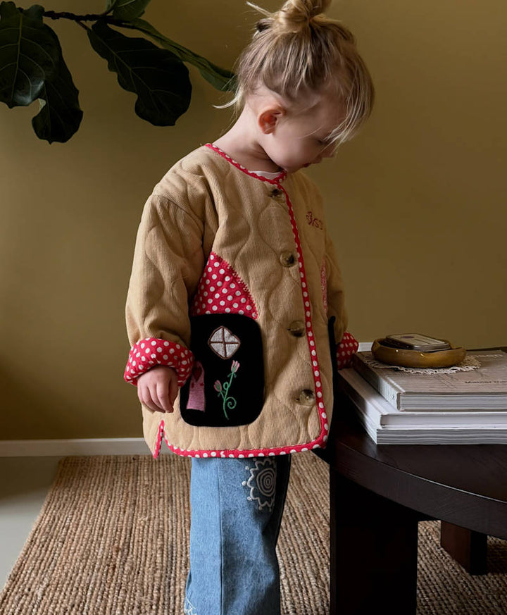 Sissel Edelbo - Lou Mini Jacket Se 2048 - Mushroom Dream