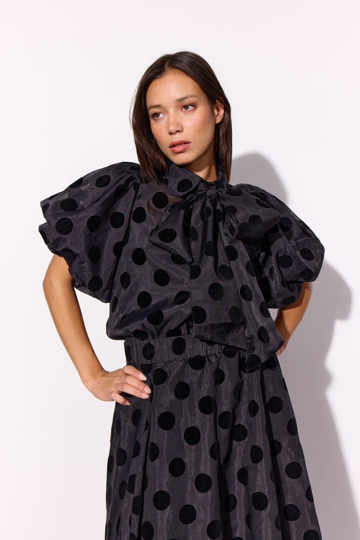 Hunkøn - Bobby Shirt 25635 - Black W/Dots
