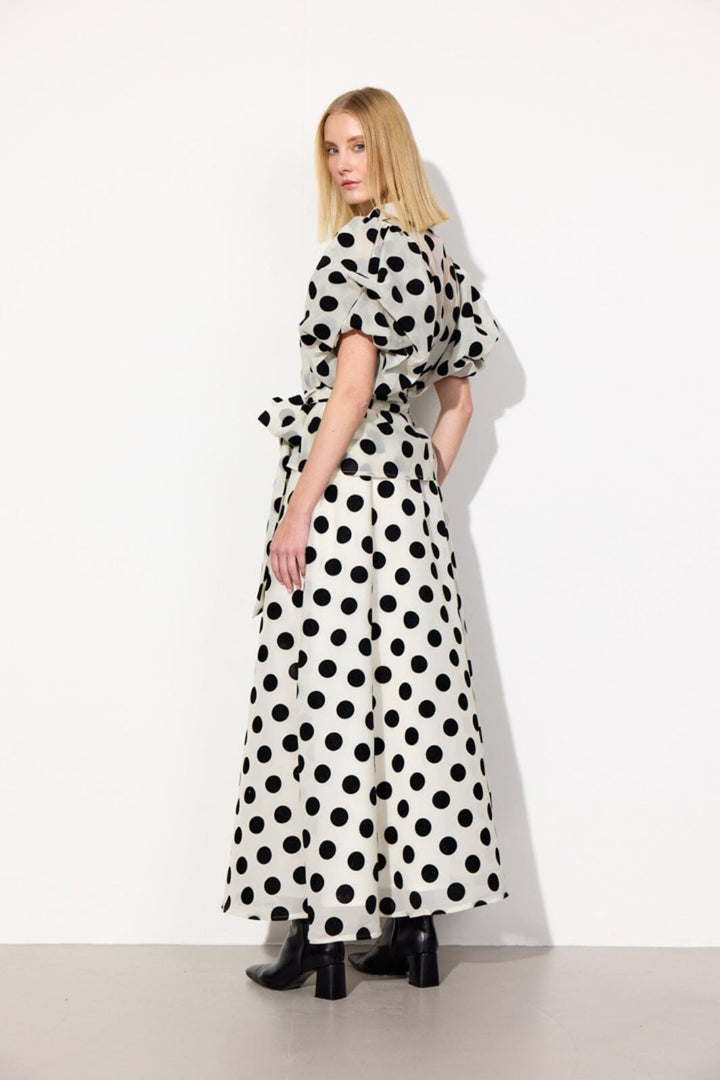 Hunkøn - Bobby Shirt 25635 - White W/ Dots