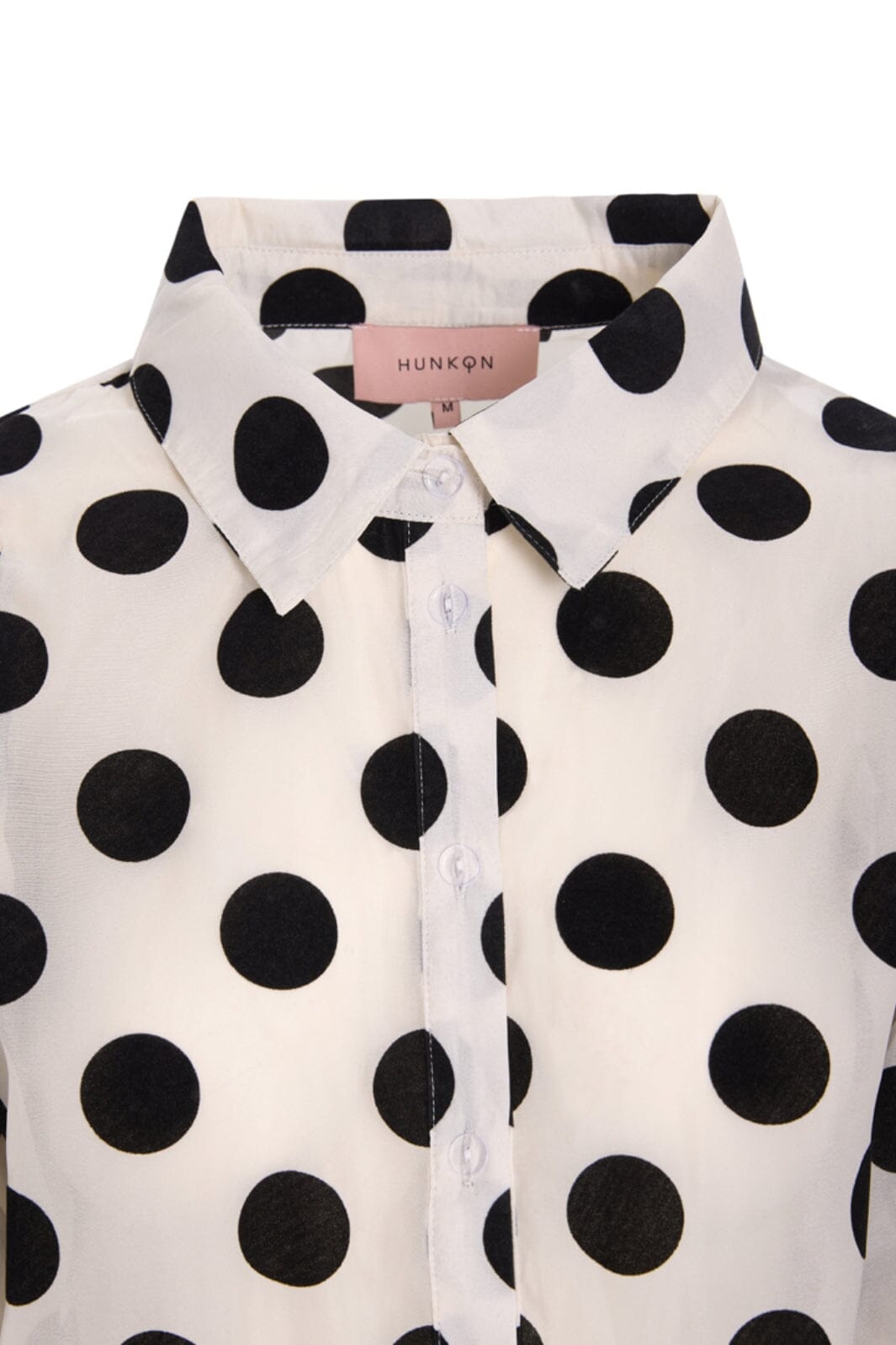 Hunkøn - Bobby Shirt 25635 - White W/ Dots