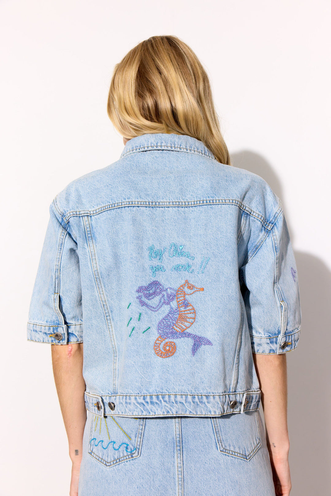 Hunkøn - Kenna Denim Jacket 26020 - Light Denim Jakker 
