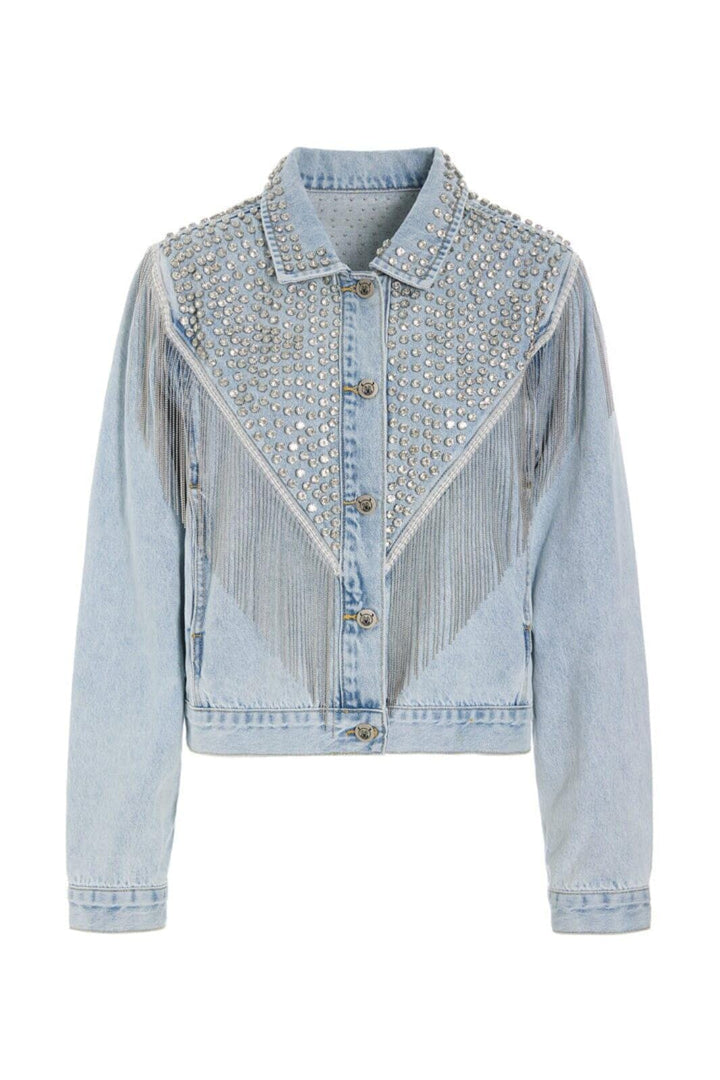 Hunkøn - Priya Gem Jacket 26090 - Light Denim Jakker 