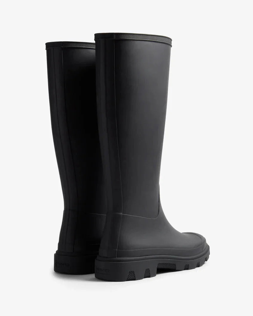 Hunter - Downpour Tall Boot Hfru0001251blk - Black Gummistøvler 