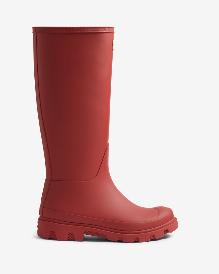 Hunter - Downpour Tall Boot Hfru0001251mlr - Military Red Gummistøvler 