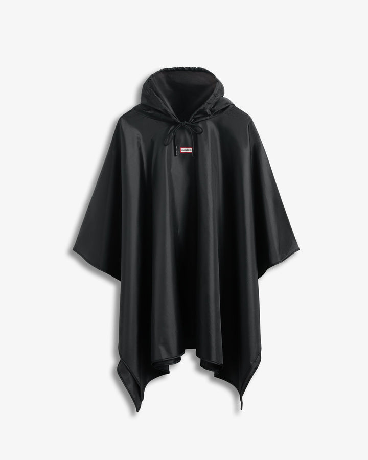 Hunter - Hunter Packable Poncho Haru0007261hb - 001-black Regnjakker 