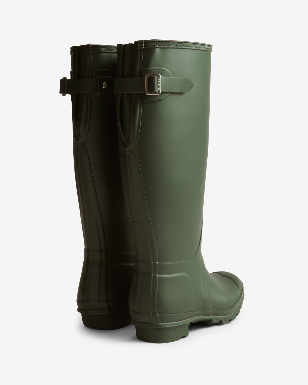 Hunter - Women Original Tall Back Adjustable Boot Wft1001rmadov - Dark Olive Gummistøvler 