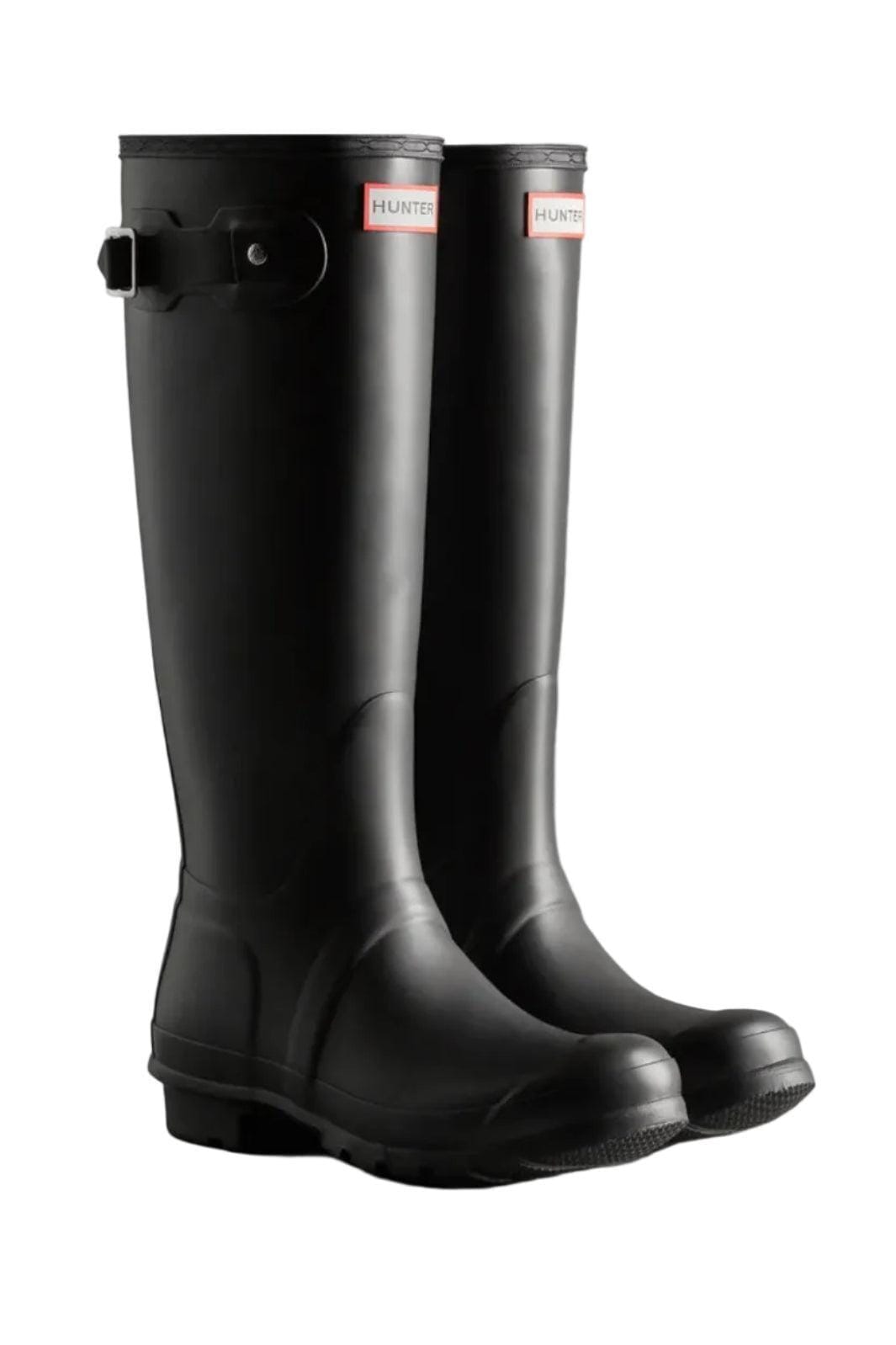 Hunter - Womens Original Tall Boot Wft1000rmablk - Black Gummistøvler 