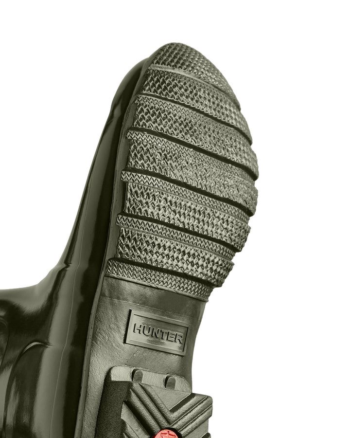 Hunter - Womens Original Tall Gloss Boot Wft1000rgldov - Dark Olive Gummistøvler 