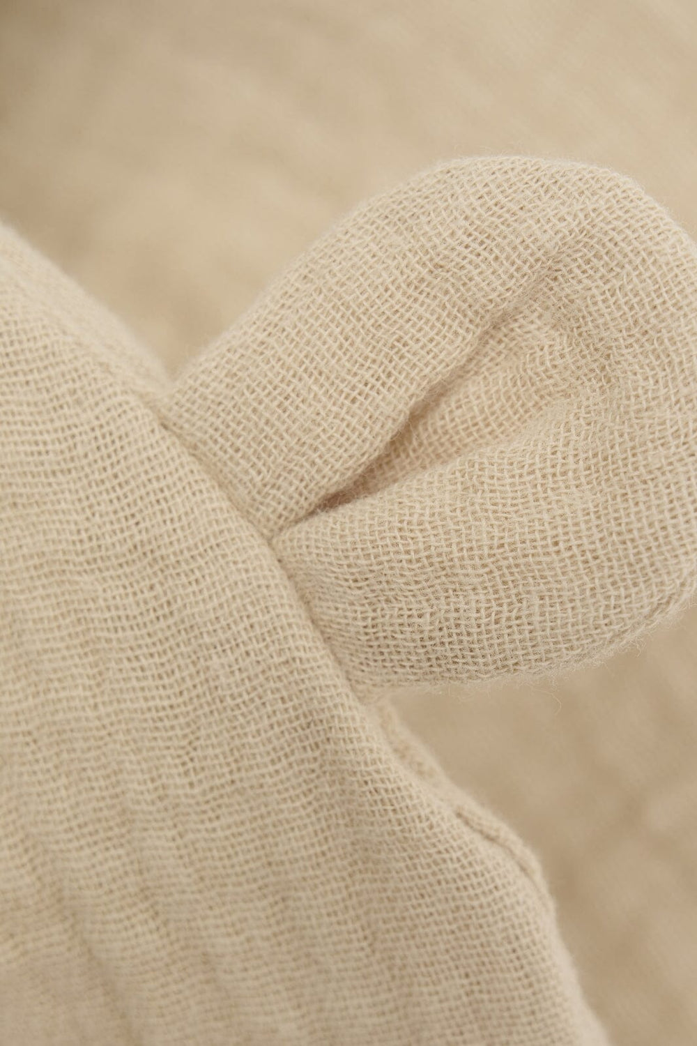 Huttelihut - Summer Hat Ears Muslin - Irish Cream Sommerhatte & UV hatte 