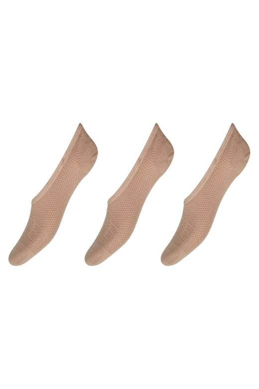 Hype The Detail - Footie 3-Pack 22241-6000 - 4099 - Nude Strømper 
