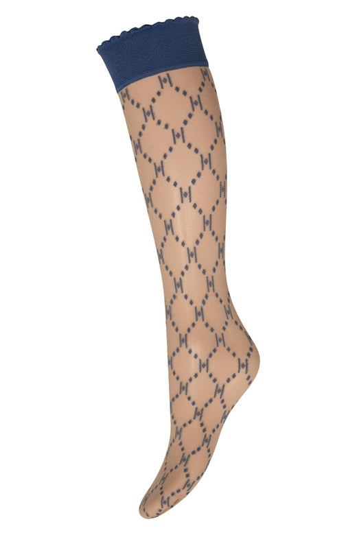 Hype The Detail - Knee High Logo 46113-1 - 5607 - Denim Blue Strømper 