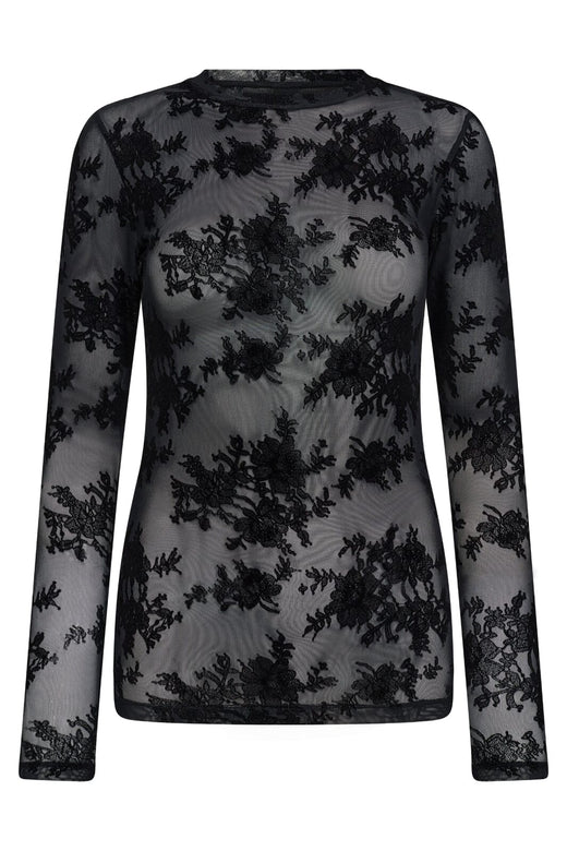 Hype The Detail - Lace Blouse 851-14 - 9 - Black