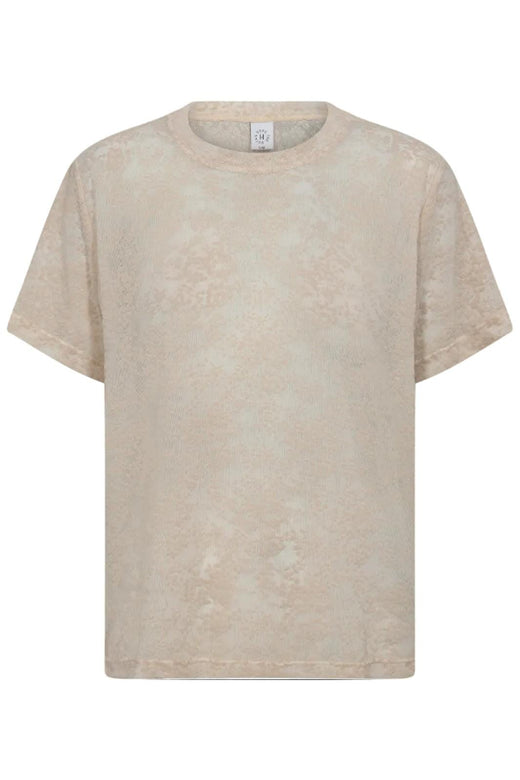 Hype The Detail - Lace Tee Oversiz 852-25 - 3 - Powder T-shirts 