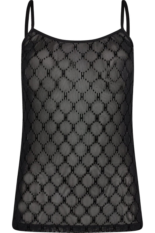 Hype The Detail - Mesh Singlet - Sort Toppe 