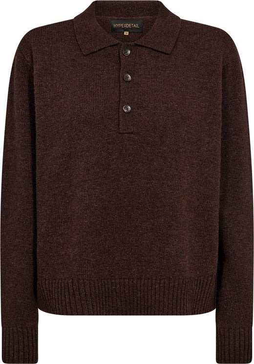 Hype The Detail - Polo 930-35 - 89 - Brun Strikbluser 