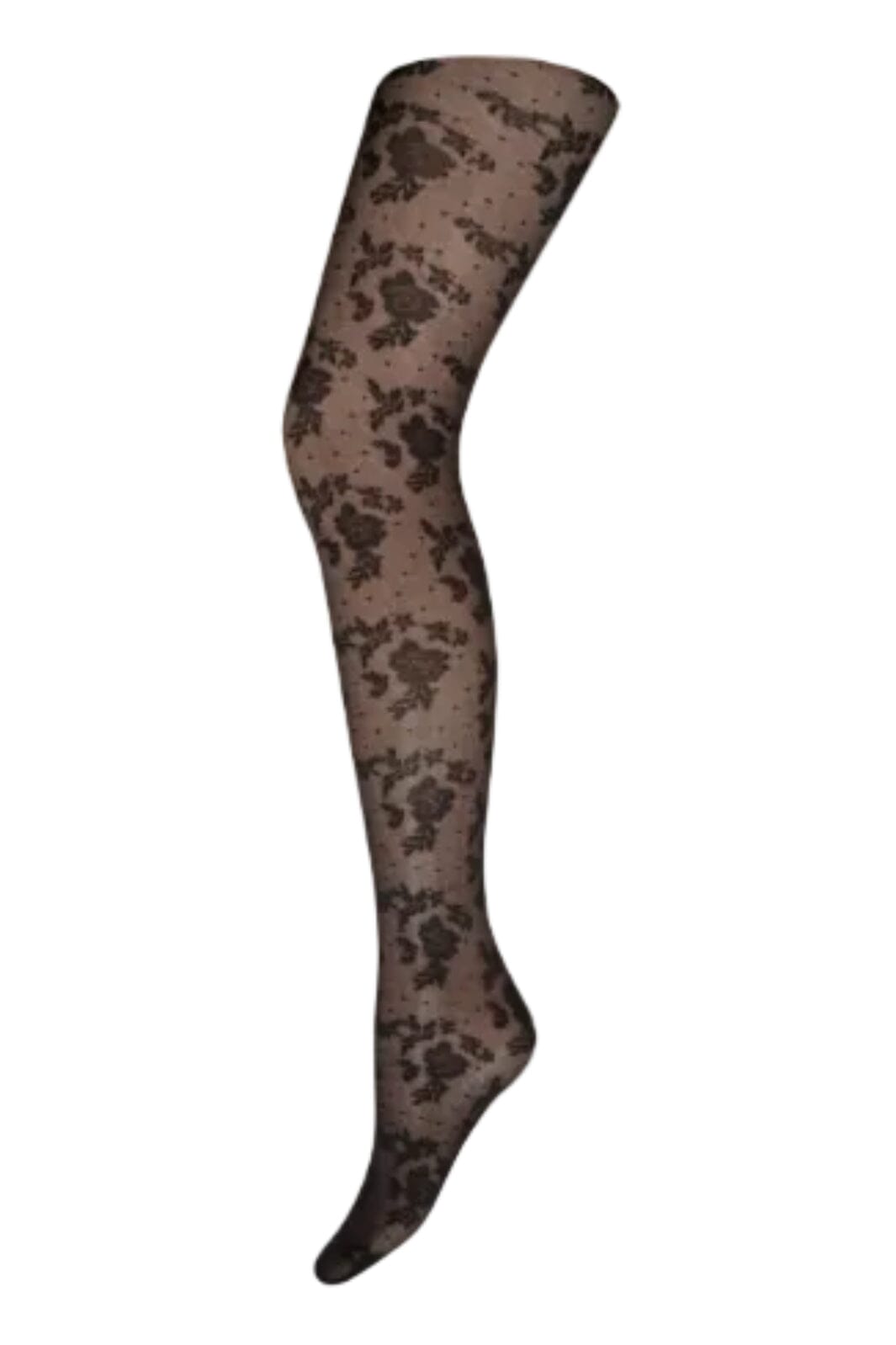 Hype The Detail - Tight Flower 20D 16086-77 - 1100 - Black Strømpebukser 