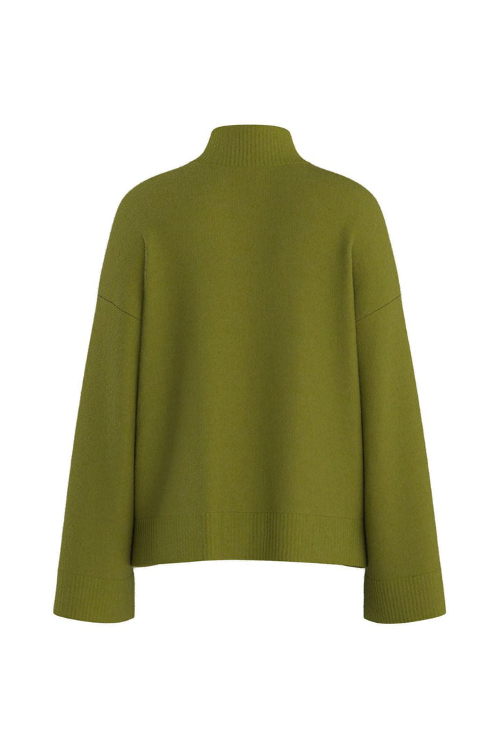 Hypedrop - Hdkatja Ls Boxy Knit 32001268 - 5288837 - Woodbine