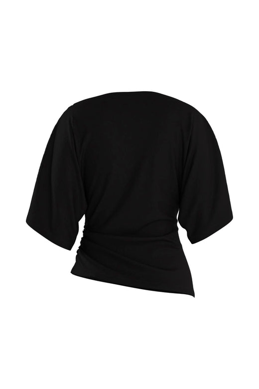 Hypedrop - Hdyuri Ss Draped Top 32001096 - 5309237 - Black
