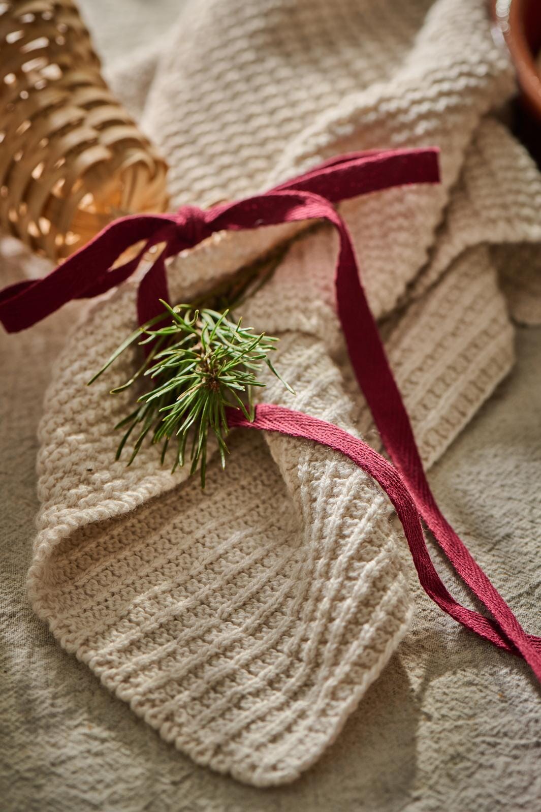 Ib Laursen - Karklud butter cream strikket - 100% bomuld, Strik - 66107-82