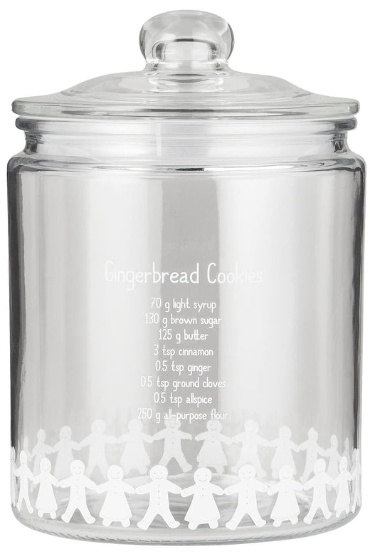 Ib Laursen - Opbevaringsglas Peberkagefigurer Og Opskrift, 1900 Ml - 06002-00
