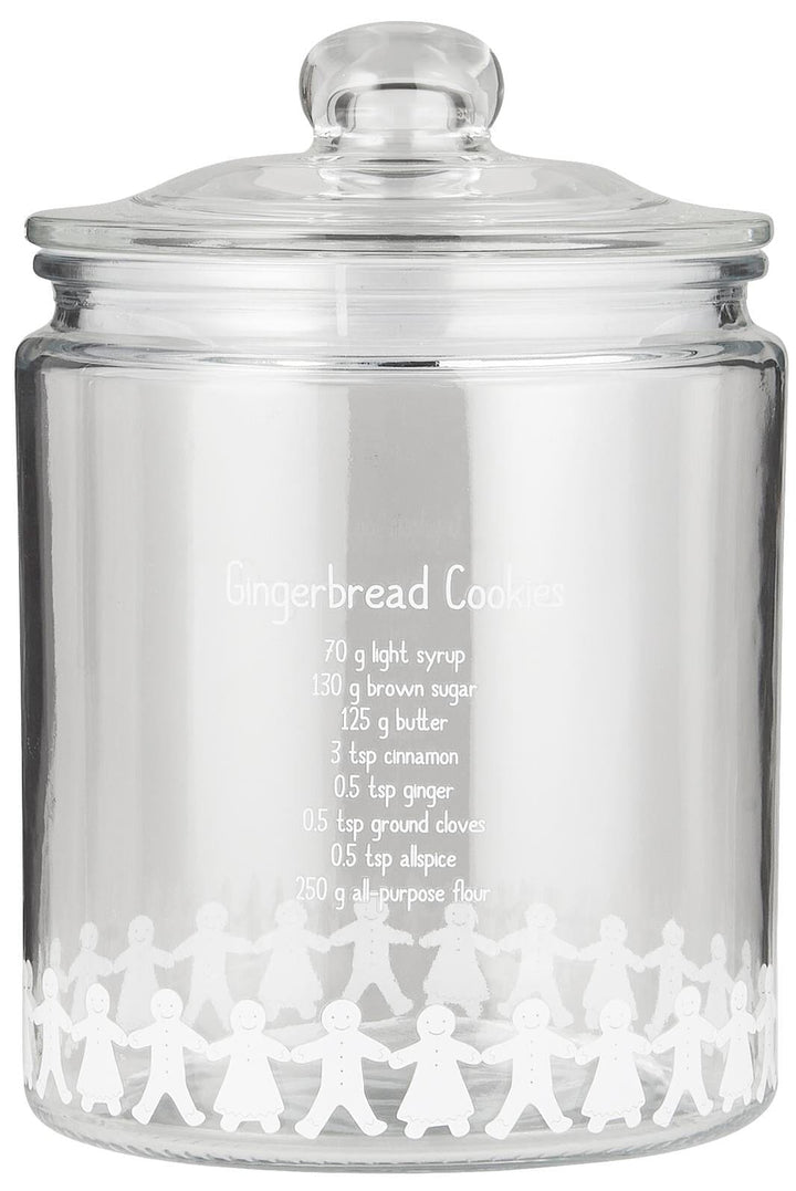 Ib Laursen - Opbevaringsglas Peberkagefigurer Og Opskrift, 1900 Ml - 06002-00