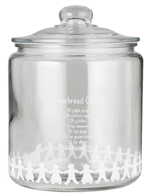 Ib Laursen - Opbevaringsglas Peberkagefigurer Og Opskrift, 4000 Ml - 06003-00