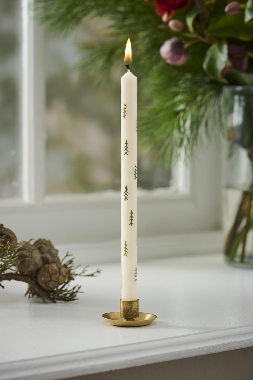 Ib Laursen - Stage T/1,3 Cm Lys M/lille Skål Børstet Look - 57361-17