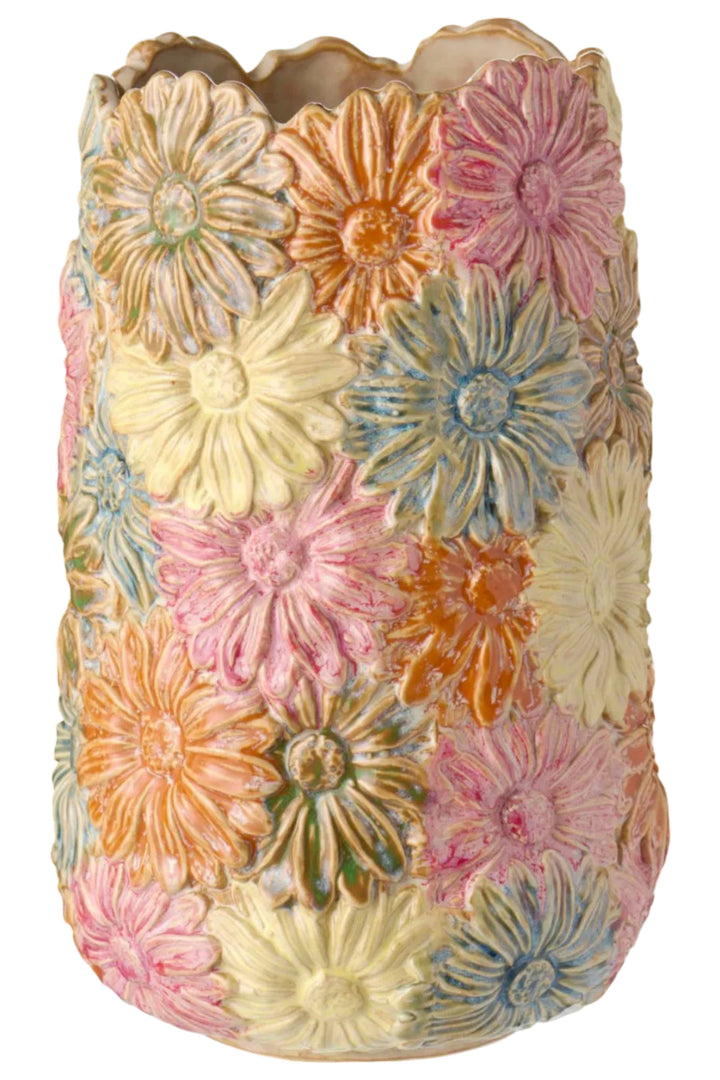 Ib Laursen - Vase Daisy multifarvet - Keramik - 13613-00