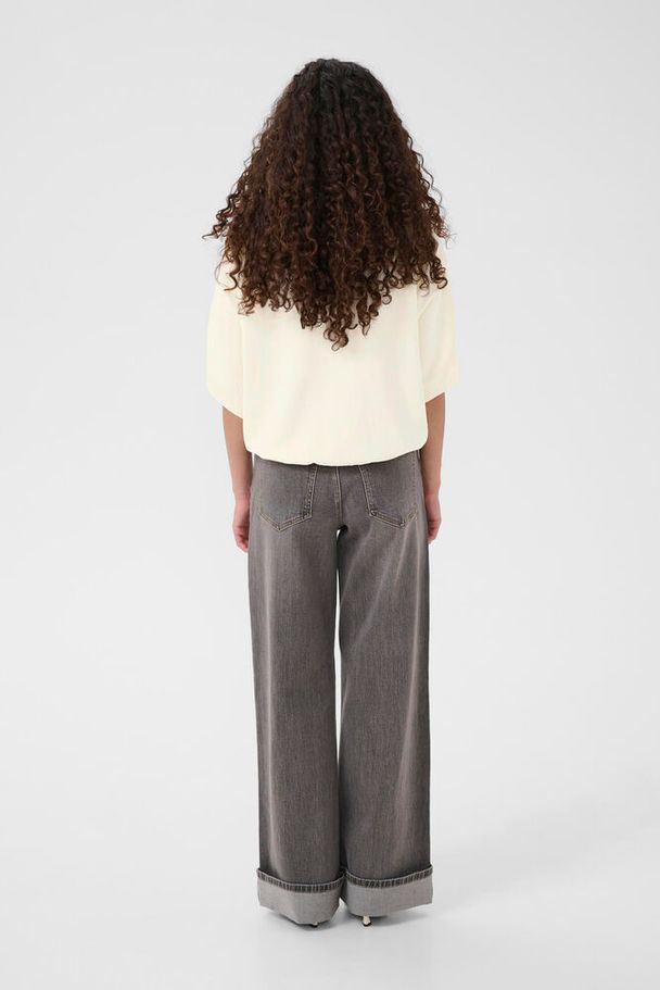 Gestuz - Gztalla Ss Polo Pullover 10910940 - 110103 - Egret