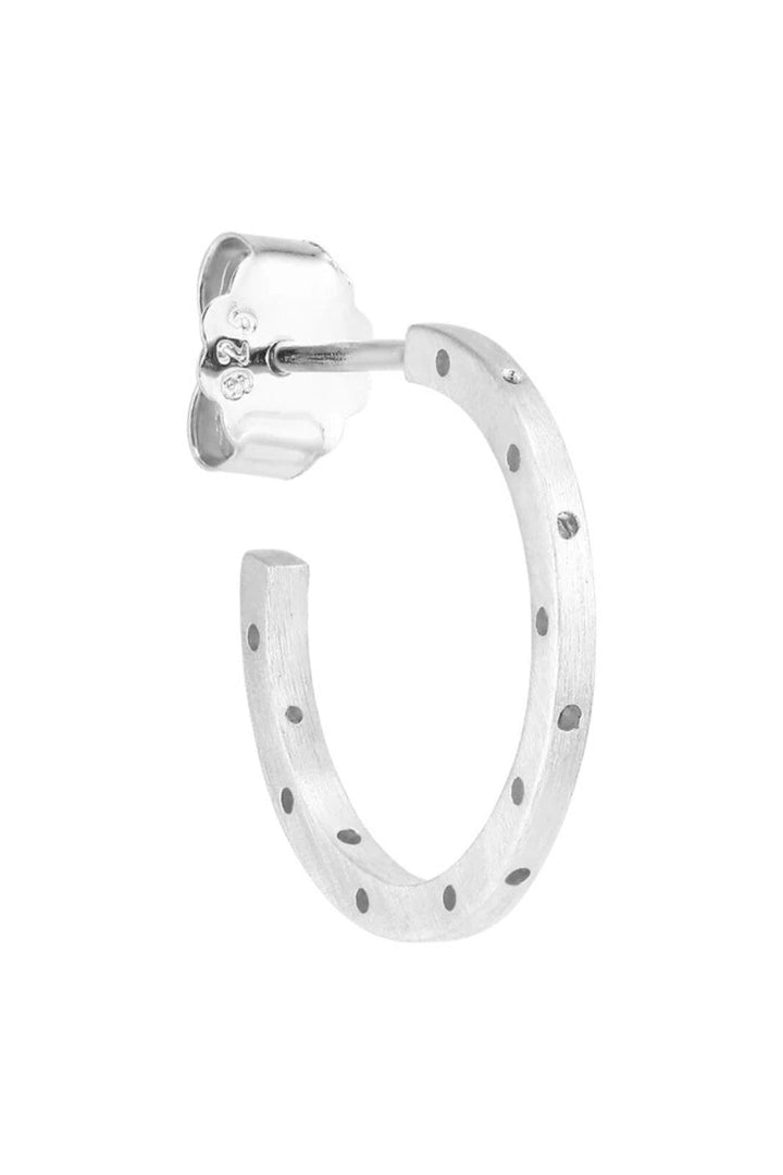 Jane Kønig - Orbis Hoop OH-SS25-S - Forsølvet