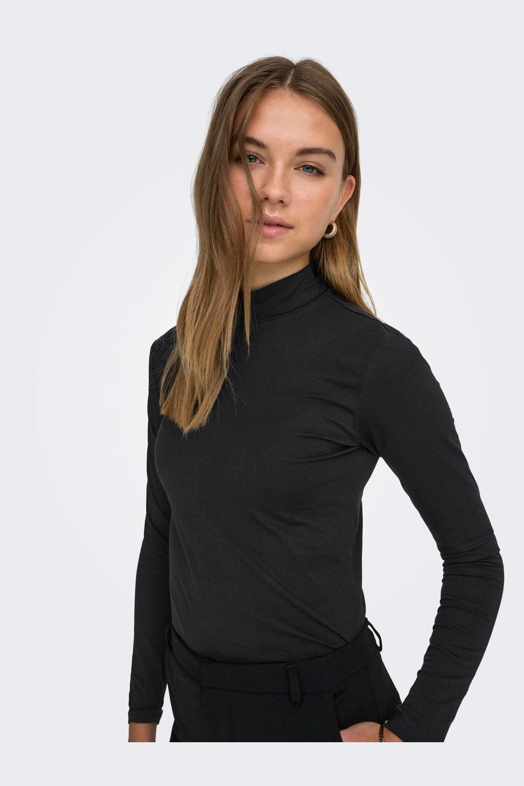 JDY - Jdyava New Turtleneck Top - 3433706 Black