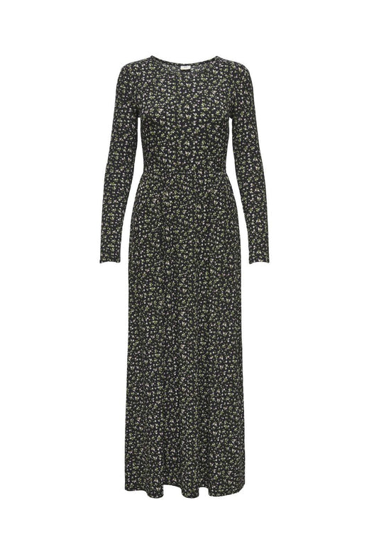 JDY - Jdybowie Life L/S Dress - 4903898 Black Ditzy Flower