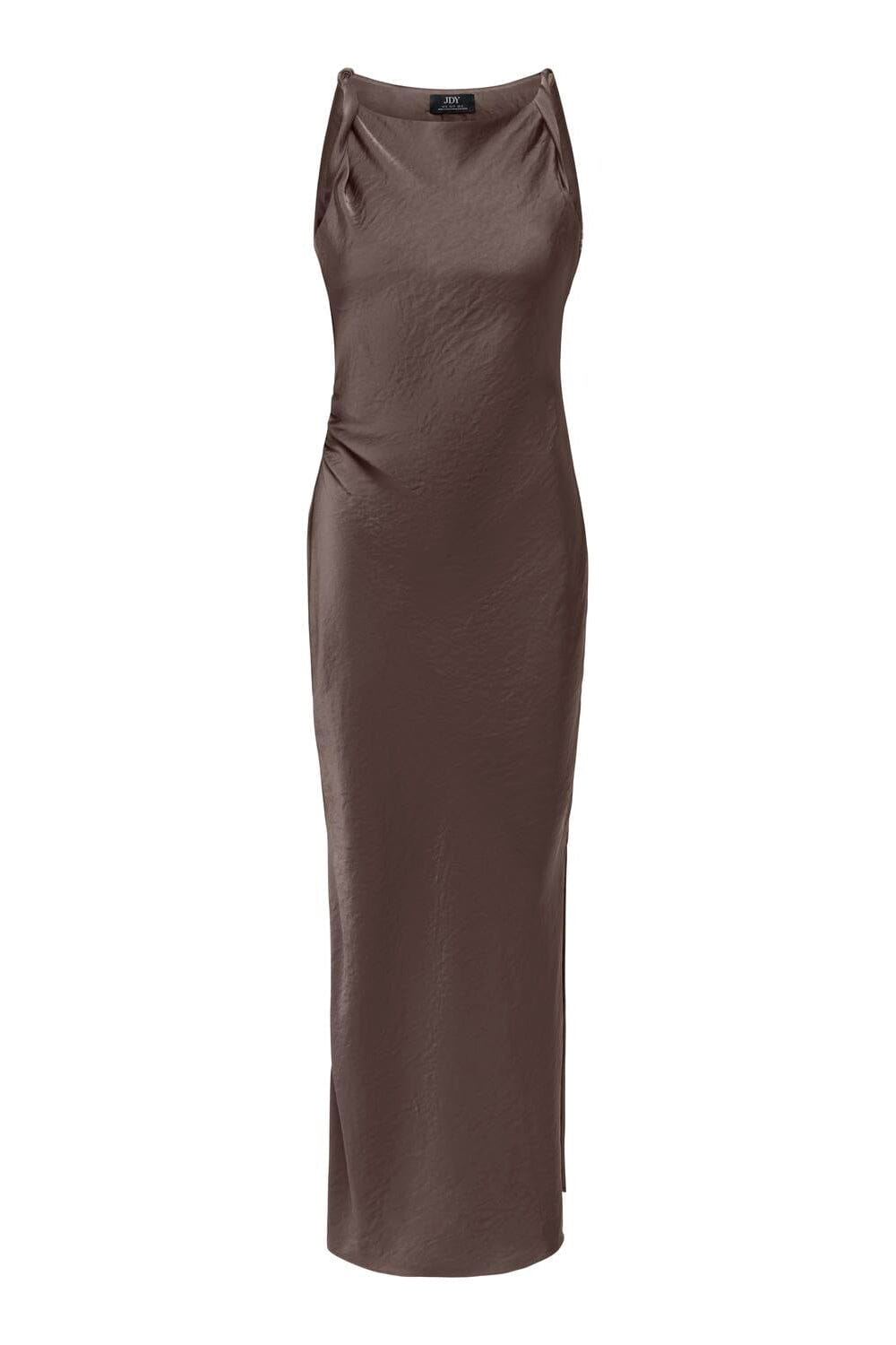 JDY - Jdycordelia Fitted Long Dress - 5172015 Chocolate Brown Kjoler 