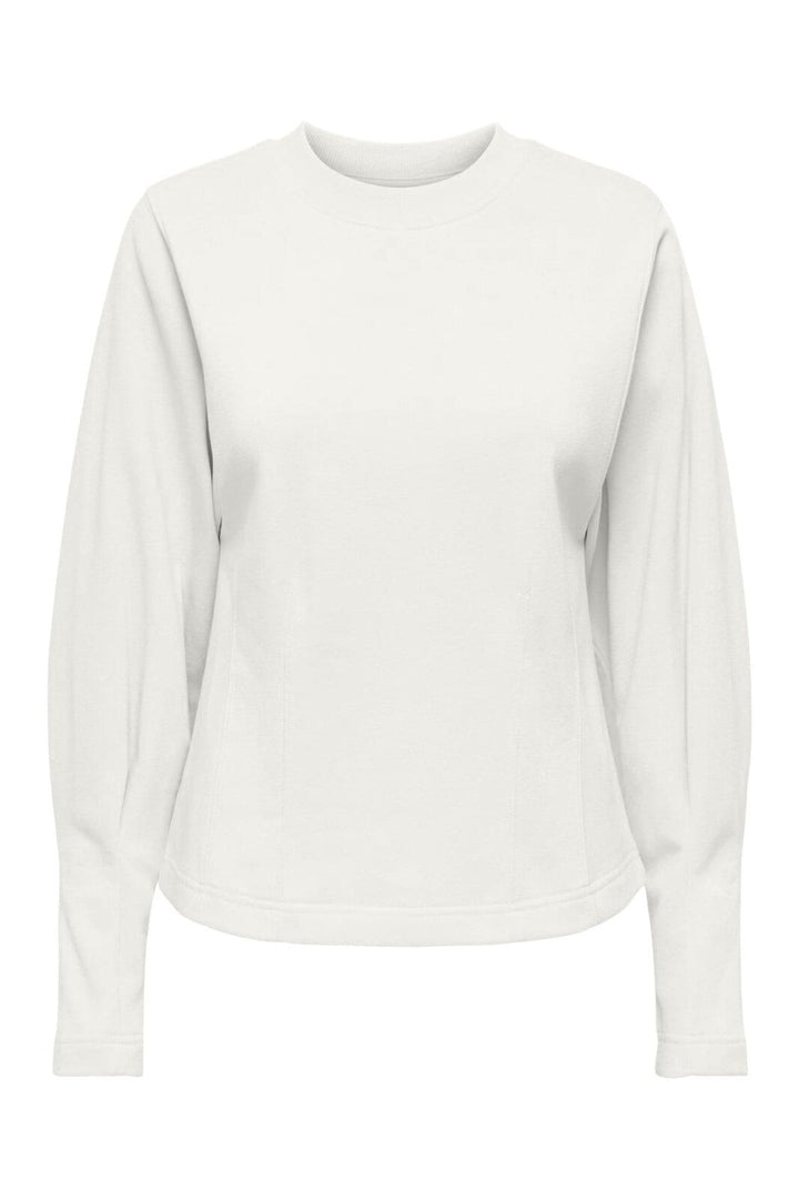 JDY - Jdycreame L/S Waisted Top - 5019993 Cloud Dancer