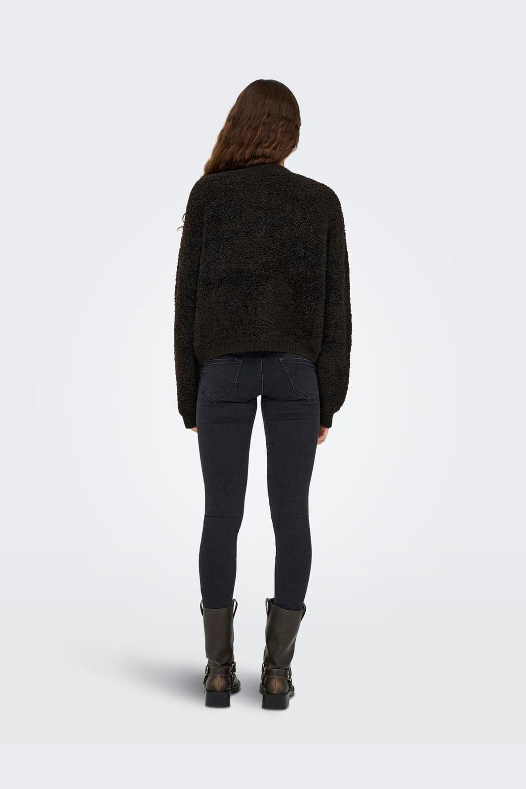 JDY - Jdyeira Life L/S Oneck Cardigan Knt - 4985919 Chocolate Torte