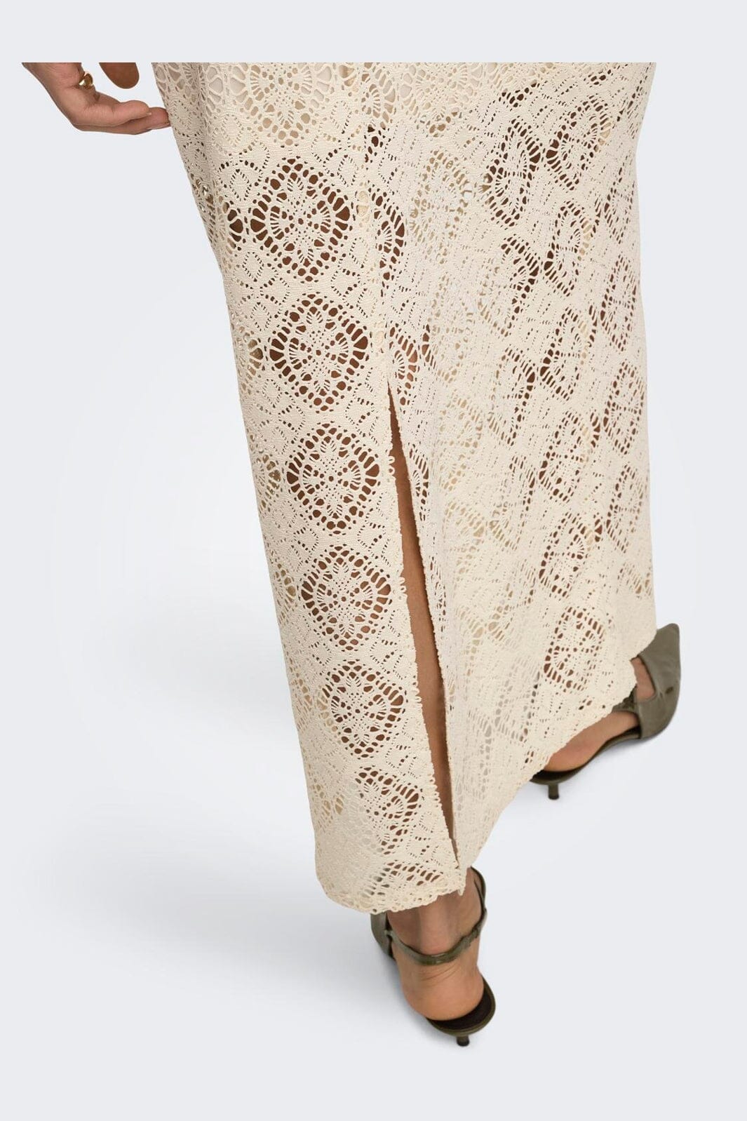 JDY - Jdyeva Maxi Skirt Dia - 5014408 Birch