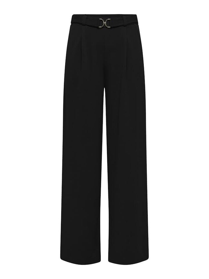 JDY - Jdygeggo Life Belt Pant - 4936022 Black Belt Bukser 