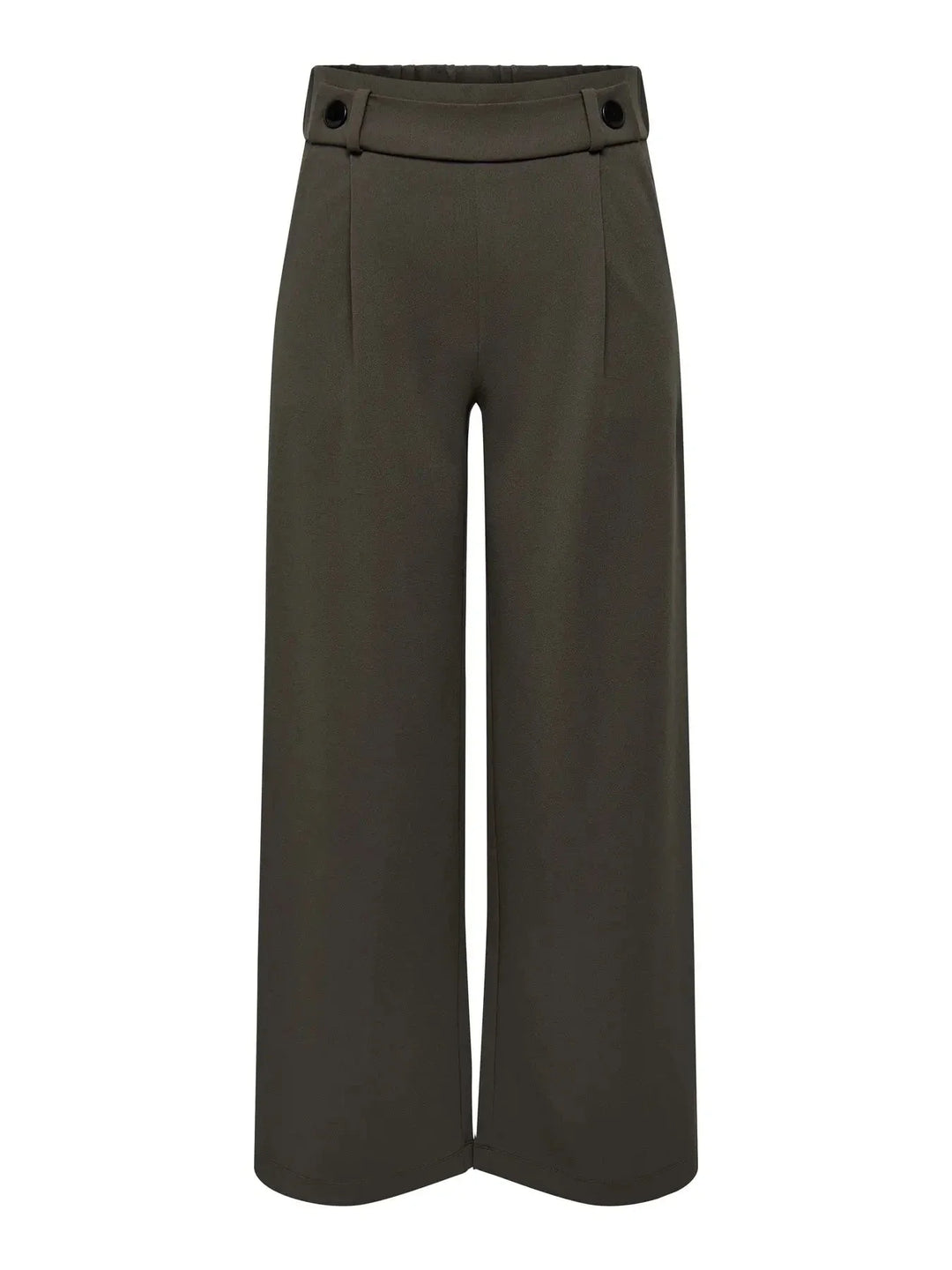 JDY - Jdygeggo Life New Long Pant - 4071962 Chocolate Brown Black Buttons Bukser 