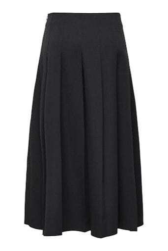 JDY - Jdyjean Midi Pleat Skirt Tlr - 4943495 Black Nederdele 