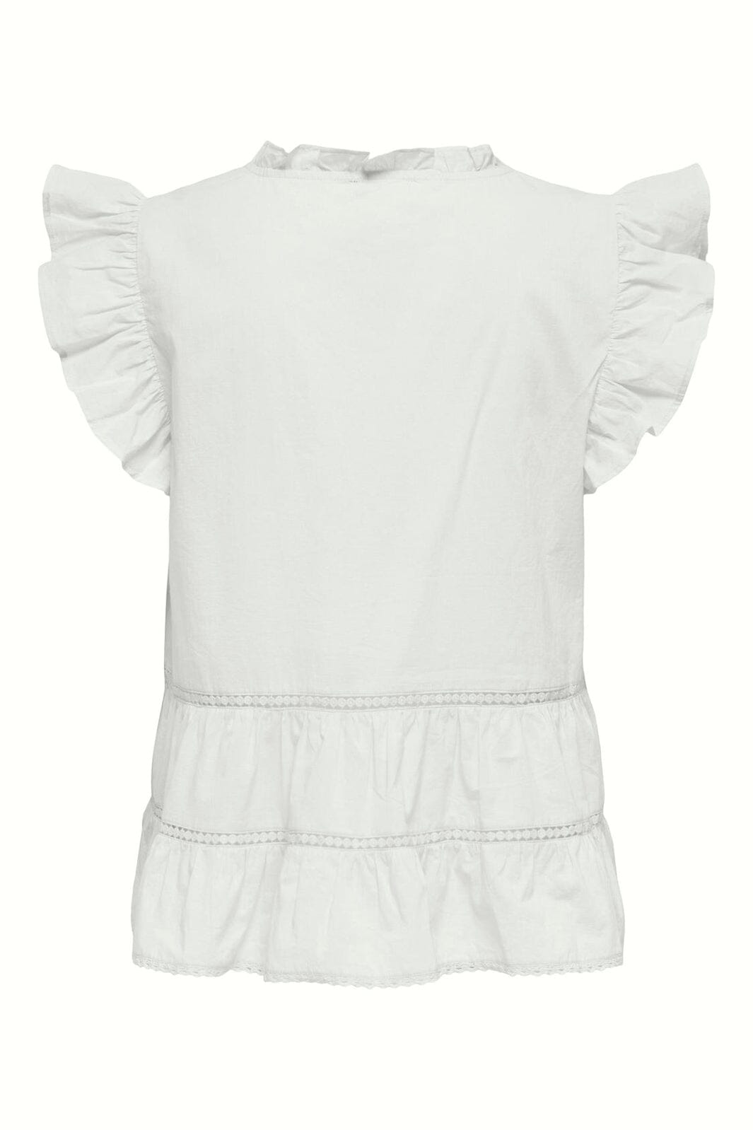 JDY - Jdyjulia S/L Lace Top - 5026530 Cloud Dancer