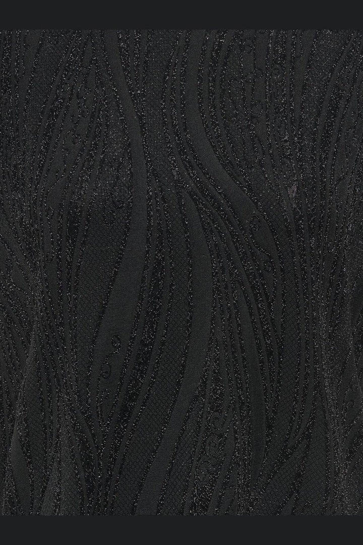JDY - Jdykiwi S/S O Neck Top - 5173951 Black Glitter
