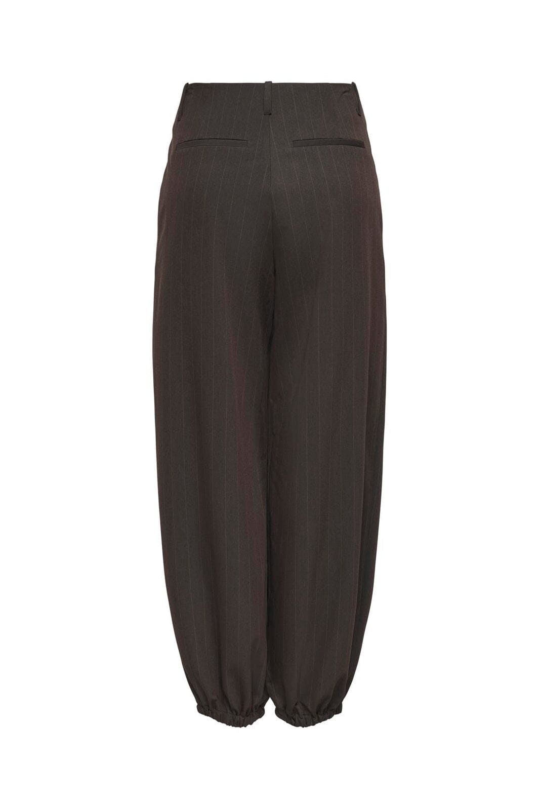 JDY - Jdymadeline Balloon Pant - 5151605 Chocolate Torte Tobacco Pin Stripe