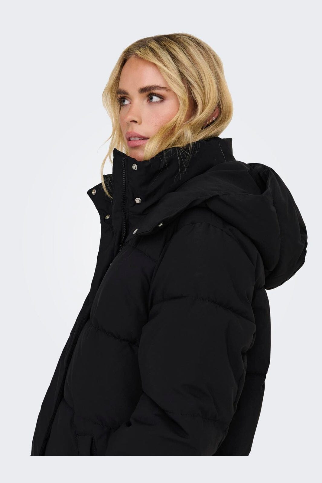 JDY - Jdymaja Long Padded Jacket Yfm - 4734295 Black Dtm Jdy Lining